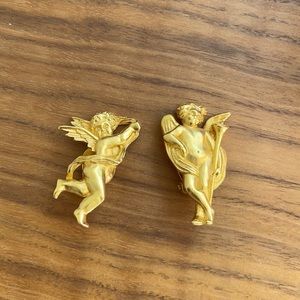 Cherub earrings